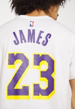 Nike Performance NBA LOS ANGELES LAKERS LEBRON JAMES TEE - Club Wear - White 14 Nike Performance NBA LOS ANGELES LAKERS LEBRON JAMES TEE - Club Wear - White -Zalando UK-Outlet ec3735553b3a4960a1c5a640f8188298