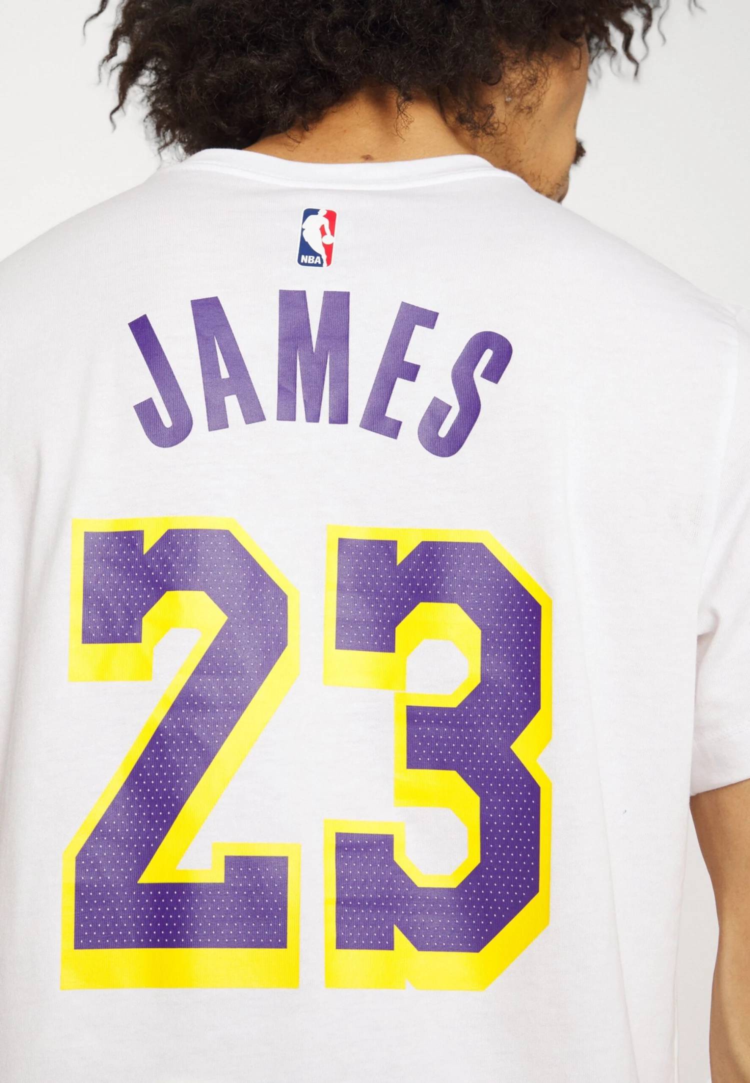 Nike Performance NBA LOS ANGELES LAKERS LEBRON JAMES TEE - Club Wear - White 6 Nike Performance NBA LOS ANGELES LAKERS LEBRON JAMES TEE - Club Wear - White - Image 6