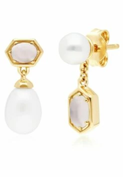 Gemondo Earrings - White