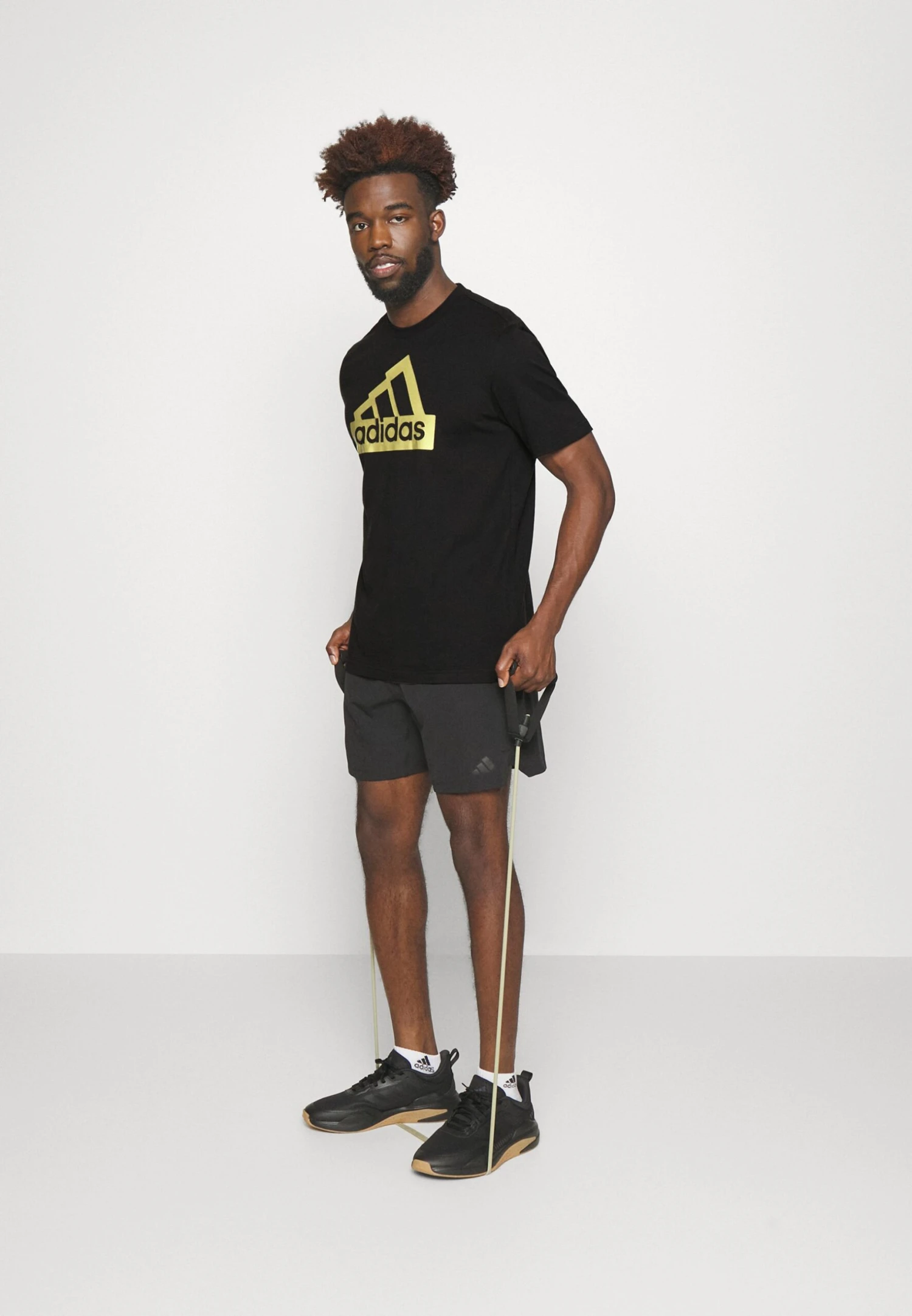 Adidas Sportswear Print T-Shirt - Black 2 Adidas Sportswear Print T-Shirt - Black - Image 2