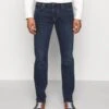 Emporio Armani Pockets Pant - Slim Fit Jeans - Denim Blu