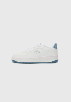 Lacoste JUNIOR UNISEX - Trainers - White/blue