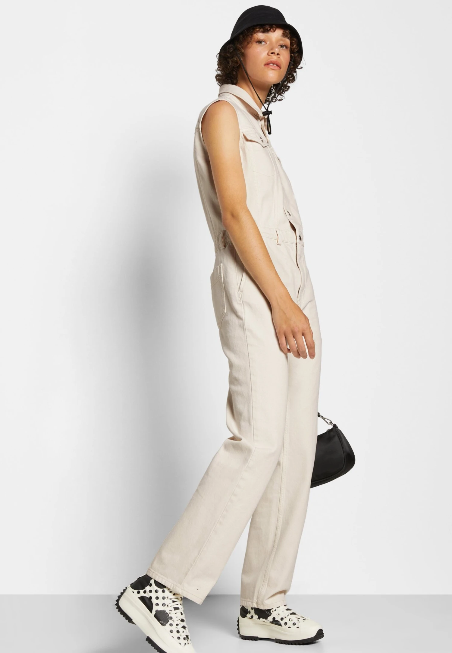 Wood Wood Julia Rigid - Jumpsuit - Off White 5 Wood Wood Julia Rigid - Jumpsuit - Off White - Image 5