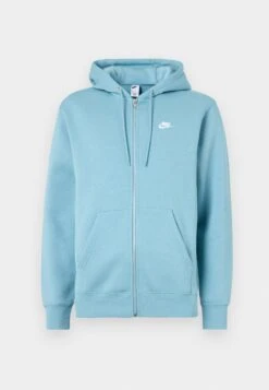 Nike Sportswear CLUB HOODIE - Zip-up Sweatshirt - Ghost -Zalando UK-Outlet edeabc2501784765902ce0b589eec208