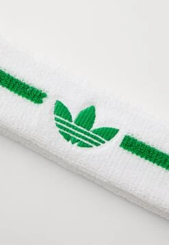 ADIDAS PERFORMANCE TENNIS HEADBAND ORIGINAL - Sweatband - White/green -Zalando UK-Outlet ef23cd7626404beaba186fa4653d9972