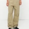 BAGGY FIT - Trousers - Khaki