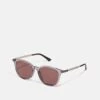 Gucci Unisex - Sunglasses - Grey/Gold/Brown