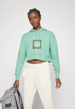 The North Face Never Stop Exploring Crop Hoodie - Zip-Up Sweatshirt - Wasabi /Gravel/ Thyme -Zalando UK-Outlet f1162e1f3d644a73aa65ba77b82962cc