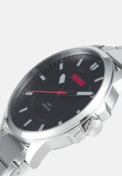 Hugo First - Watch - Silver-Coloured/Black -Zalando UK-Outlet f1a4f8df00c74bb4bd22b767f546a18f