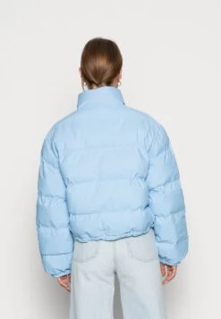 WEEKDAY Promis Short Puffer Jacket - Winter Jacket - Blue -Zalando UK-Outlet f26e708c006242b1a3735e39b97edb06