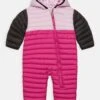 Columbia Powder Lite Reversible Bunting Unisex - Snowsuit - Wild Fuchsia/ Aura/ Shark