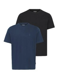 Blend BHEBAL 2 PACK - Basic T-shirt - Black Stone Mix -Zalando UK-Outlet f3799ab8f20340b78d0fc5f6f489f585