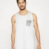 TOM TAILOR Denim Tanktop With Pocket - Top - White