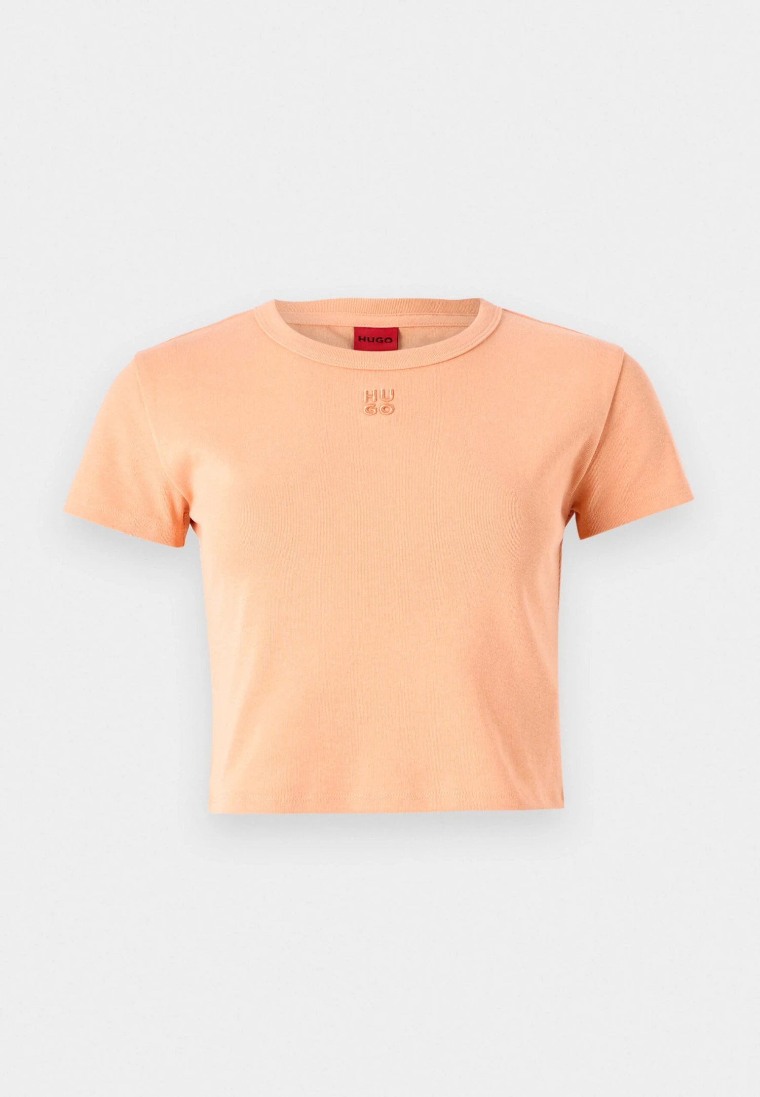 Hugo DELANOR - Basic T-shirt - Medium Red 8 Hugo DELANOR - Basic T-shirt - Medium Red - Image 8