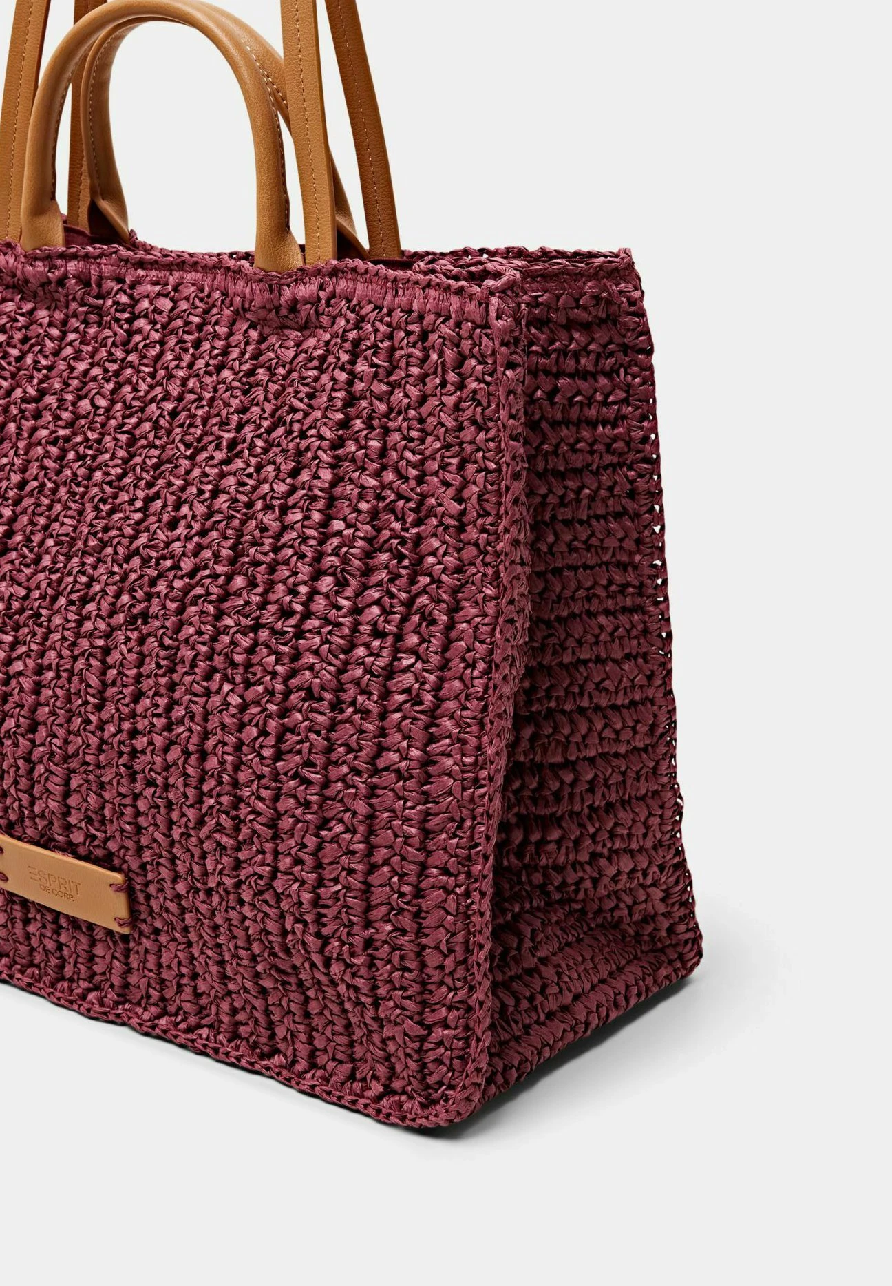 ESPRIT Ll_Fsc_Revashop - Tote Bag - Bordeaux Red 4 ESPRIT Ll_Fsc_Revashop - Tote Bag - Bordeaux Red - Image 4