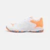 Puma Solarattack- Padel Shoes - White/Ultra Orange/Team Light Blue