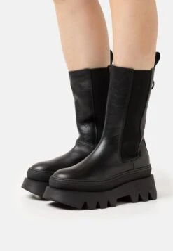 Buffalo Parker Chelsea - Platform Boots - Black