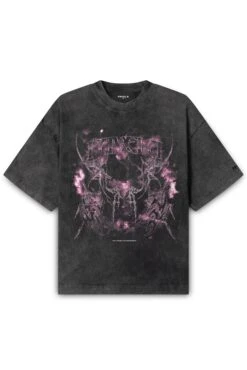 WING UNISEX - Print T-shirt - Black Washed -Zalando UK-Outlet f67a7fe04f5e47a2bc32049a0eb0251f