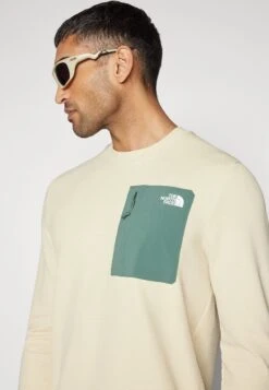 The North Face KECHA CREW - Long Sleeved Top - Gravel/duck Green -Zalando UK-Outlet f67cfd0b381849f8bdf4ed197466dbf6