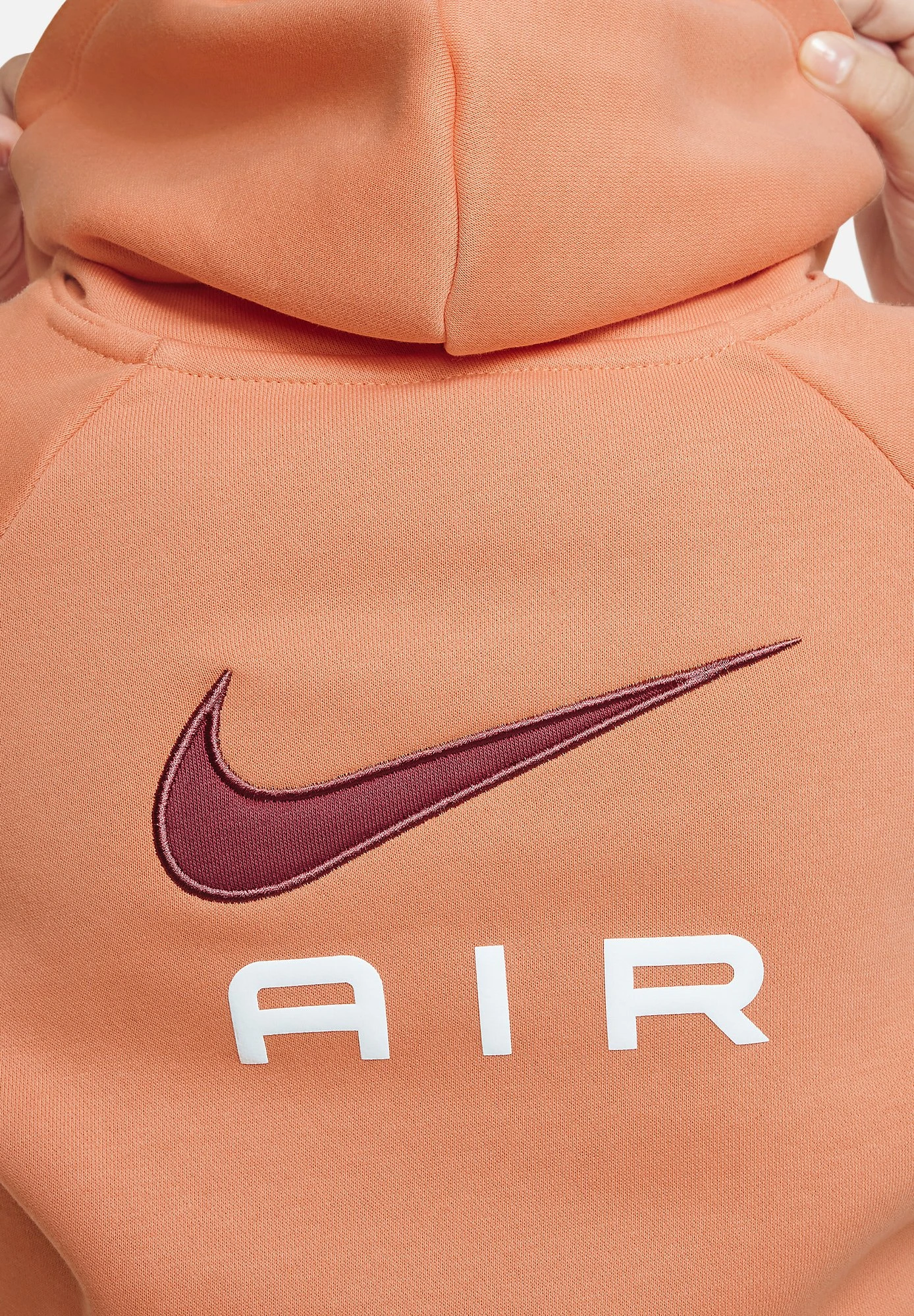 Nike Sportswear Air Ft- Hoodie - Orange Trance 6 Nike Sportswear Air Ft- Hoodie - Orange Trance - Image 6