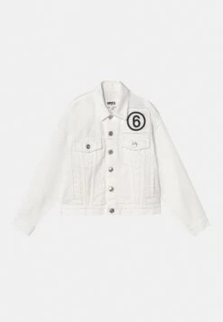 MM6 Maison Margiela Giacca - Denim Jacket - Off White
