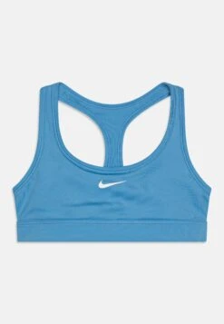 Nike Performance DRY FIT BRA - Sports Bra - World Indigo/white) -Zalando UK-Outlet f9b015c0bf0a4c36b7cbac218cea751d