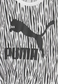 Puma Classics Summer Roar Knotted Tee- Print T-Shirt - White 5 Puma Classics Summer Roar Knotted Tee- Print T-Shirt - White -Zalando UK-Outlet fa74110a0e534d94b9cbe9f9966cd585
