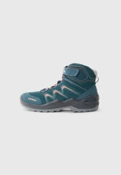 Lowa MADDOX GTX UNISEX - Winter Boots - Petrol/rose
