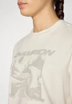 Champion CREWNECK - Print T-shirt - Off-white -Zalando UK-Outlet fcc9b3ce796c4cc3b0c709cf5ae20c46
