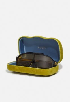 Gucci Sunglasses - Black/Yellow -Zalando UK-Outlet fd1515a435a442678ed7a6efd90c208f