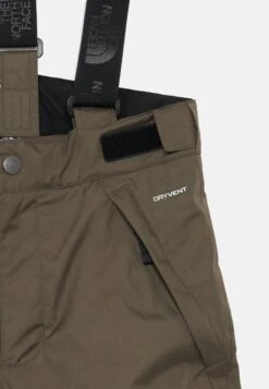 The North Face TEEN SNOWQUEST SUSPENDER PANT UNISEX - Ski Pants - New Taupe Green -Zalando UK-Outlet fd98ba595c2f42f193f1d68a41c9b16c