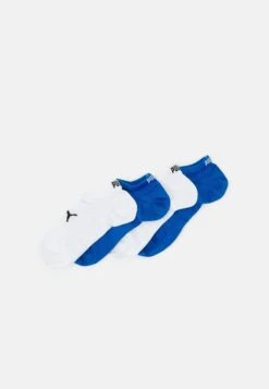 Puma Light Sneaker Unisex 4 Pack - Sports Socks - White/Blue