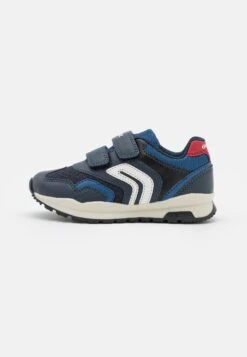 Geox Pavel - Trainers - Navy/Red