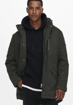 Only & Sons Onsklaus Winter - Parka - Peat -Zalando UK-Outlet fe53e46382f24c7cb03ebea1a354a73a