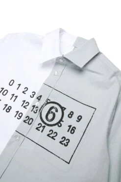 MM6 Maison Margiela UNISEX - Shirt - White/grey -Zalando UK-Outlet ffdd1e1b228d4b3da8223945b239a8db